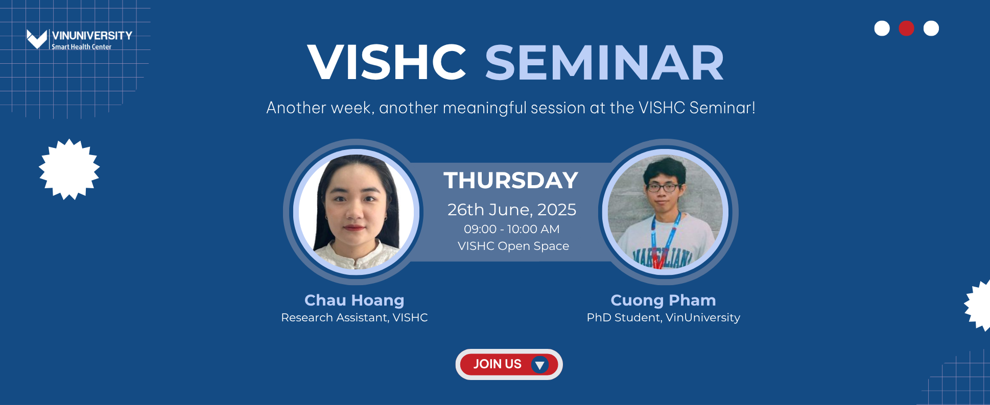 [VISHC SEMINAR] BIOSENSING E. COLI DNA & DIGITAL PHENOTYPING FOR MENTAL HEALTH