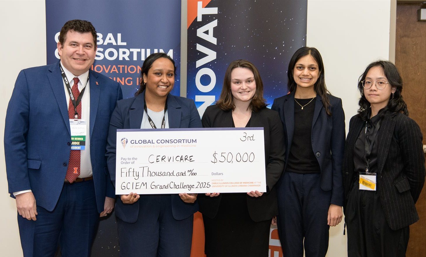 VISHC PhD Student Pham Tuyet Ngoc Linh and Team Win $50K Award for Cervical Cancer Screening Innovation