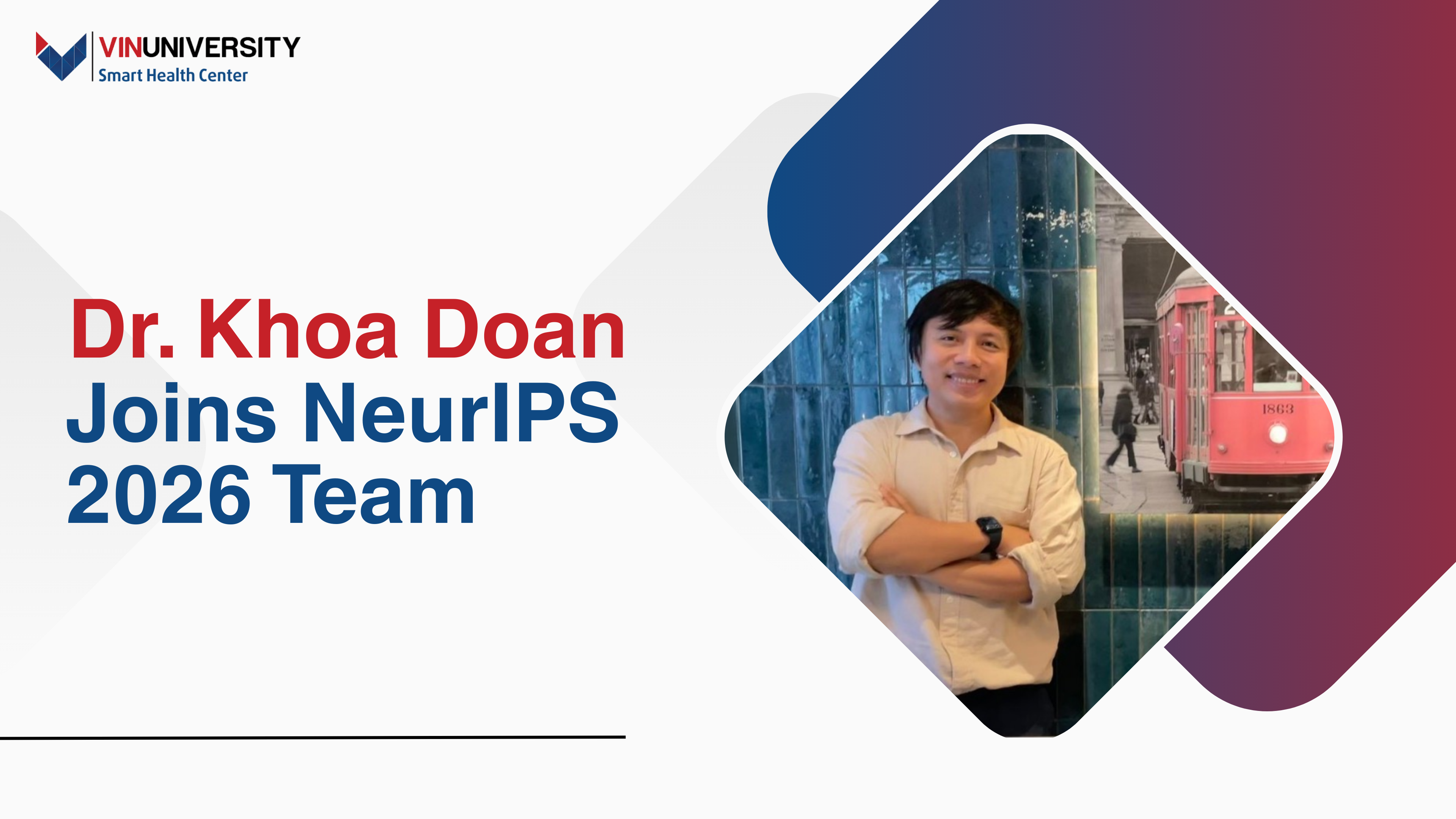 VISHC Researcher Joins NeurIPS 2026 Organizing Team