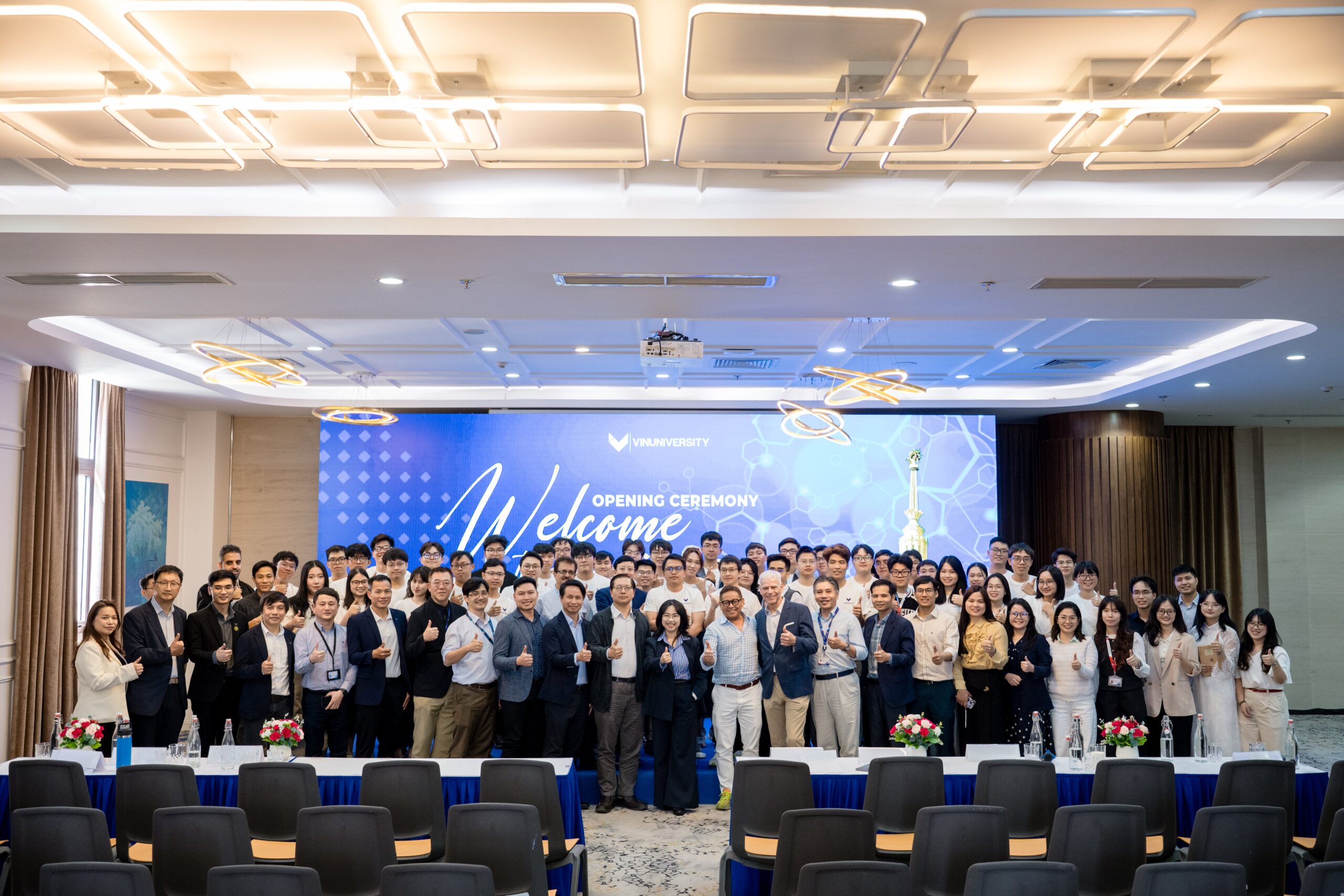 VinUni Master Programs Opening Ceremony 2026: Congratulations to VISHC Research Assistants